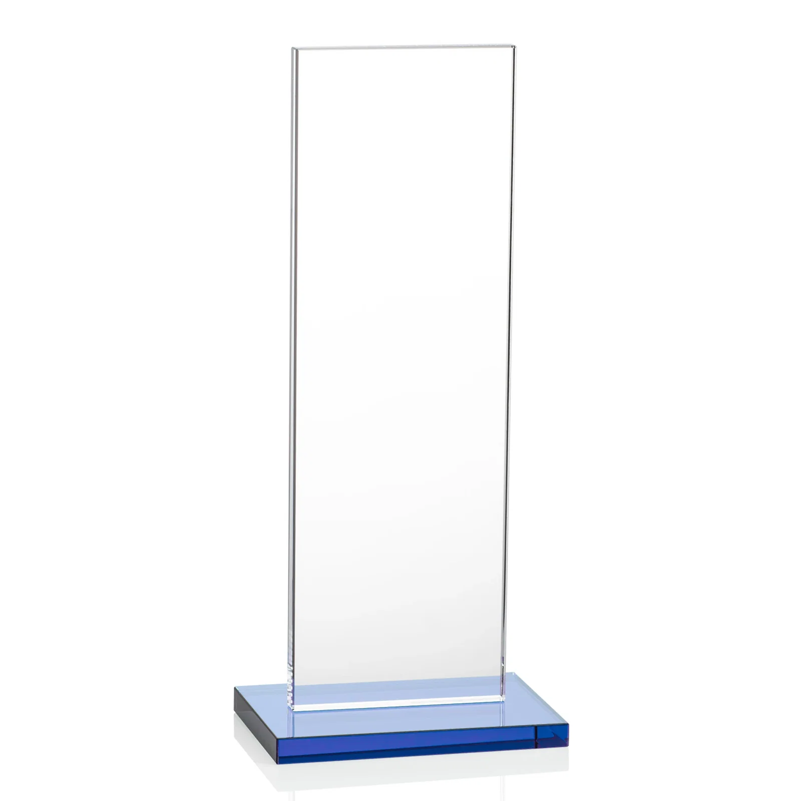 Custom Starfire Crystal Upright Award on Clear Base, awards, with your logo for safety achievement programs