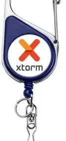 Heavy Duty Carabiner Badge Reel (swivel “J” hook & mini split ring) — view 5