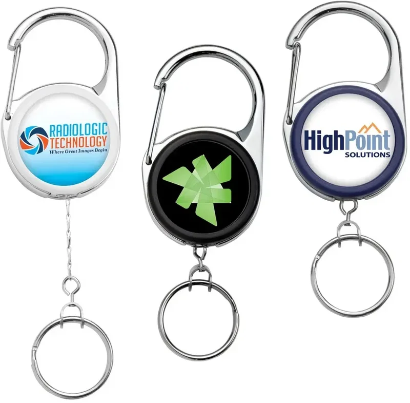Custom Carabiner Key Reel (Heavy Duty) — view 1