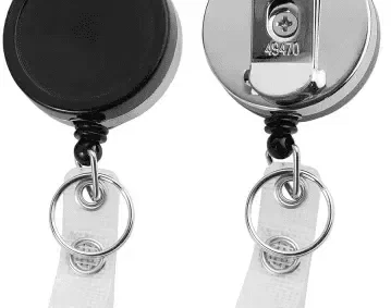 Custom Logo Wire Cord Badge Reel — view 3