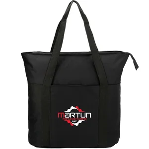 Heavy Duty Zippered Convention Tote with 29" Double Handles