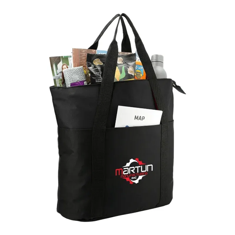 Heavy Duty Zippered Convention Tote — view 6