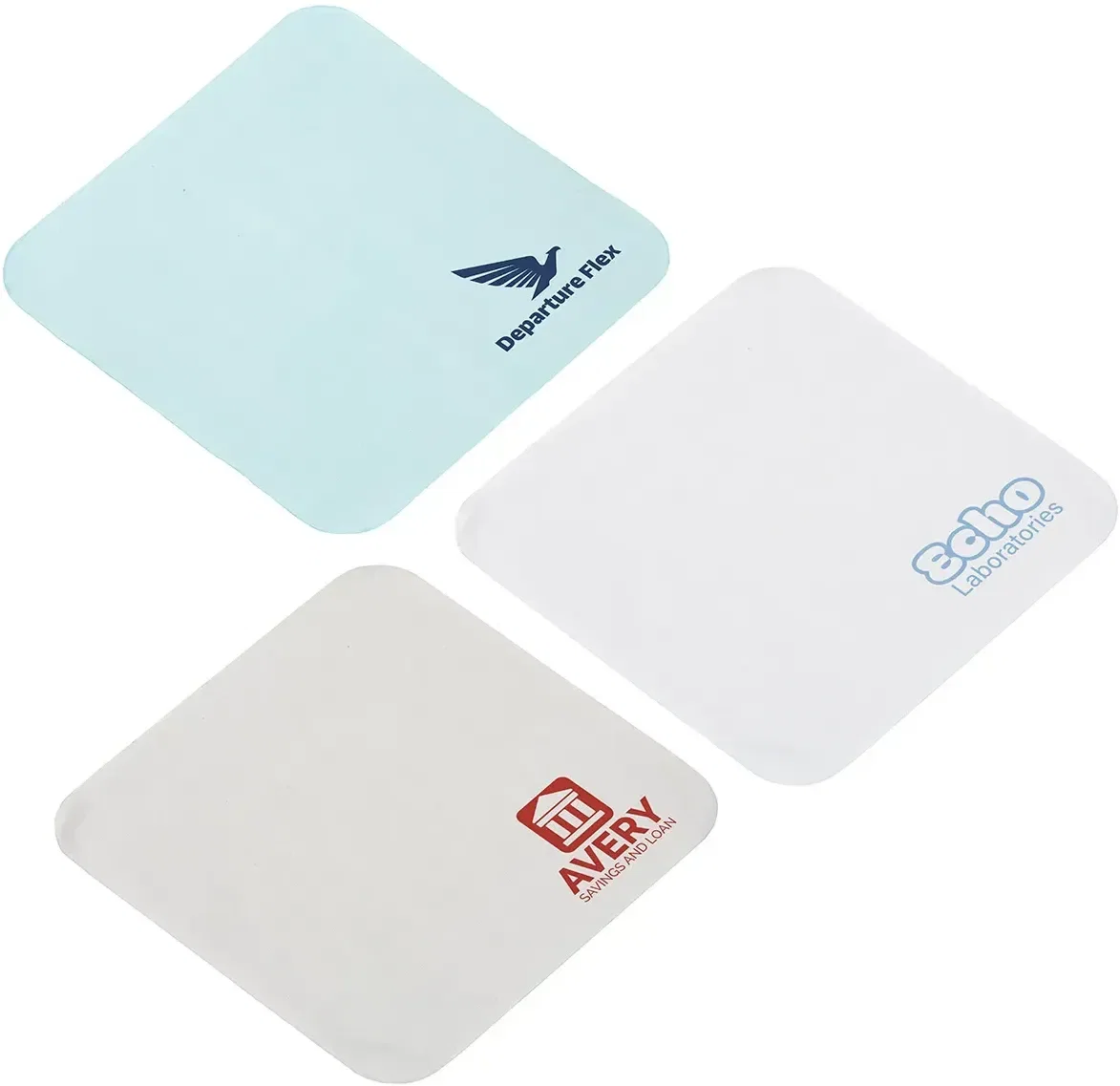 Draw Twist 200GSM cleaning cloth, custom branded microfiber cloth, front hero view