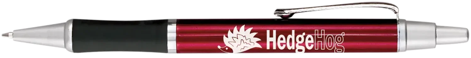 Customized Metallic Hedgehog Gripper Pen — view 2