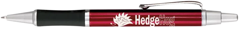 Customized Metallic Hedgehog Gripper Pen — view 2