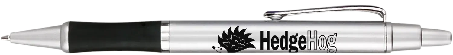 Customized Metallic Hedgehog Gripper Pen — view 4