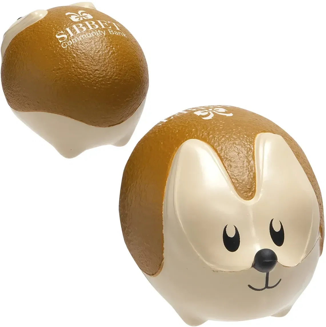 Custom Hedgehog Stress Reliever, branded curled hedgehog squeeze toy for schools and wildlife groups, promotional gift