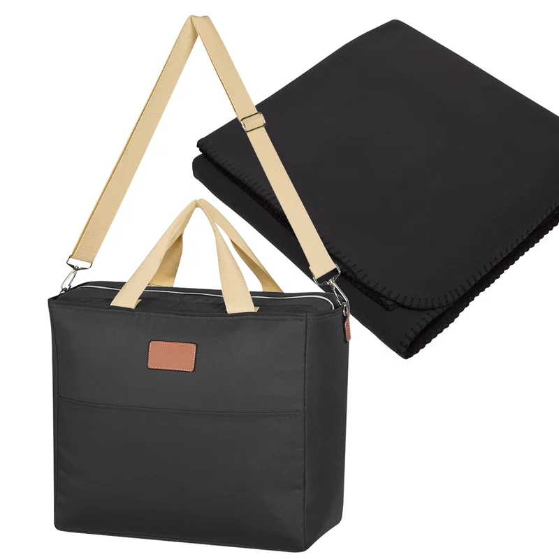 Hefty Cooler Bag With Fleece Blanket — view 14