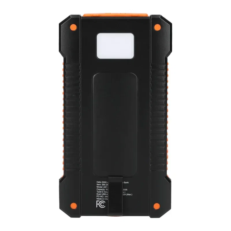 Personalized Helio Solar Power Bank - 5000mAh — view 5