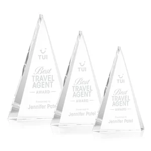 Optical Crystal Triangle Award in Five Colors