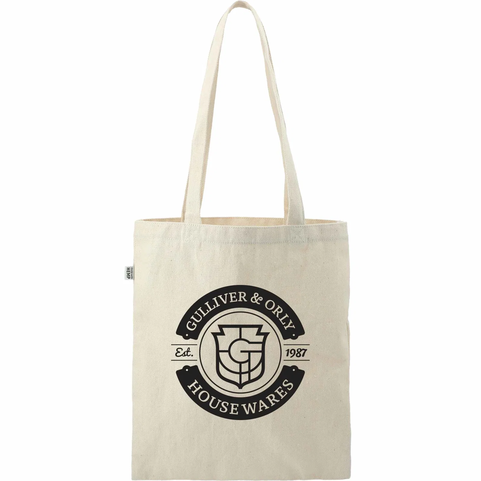 Hemp Cotton Tote 11oz — view 10