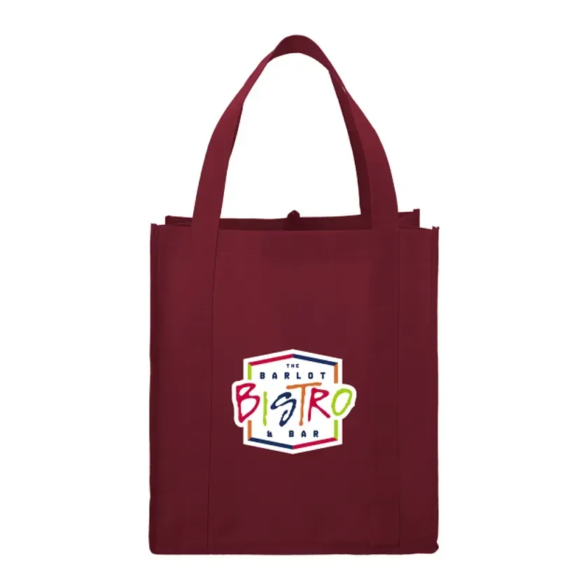 Custom Non-Woven Hercules Grocery Tote — view 5