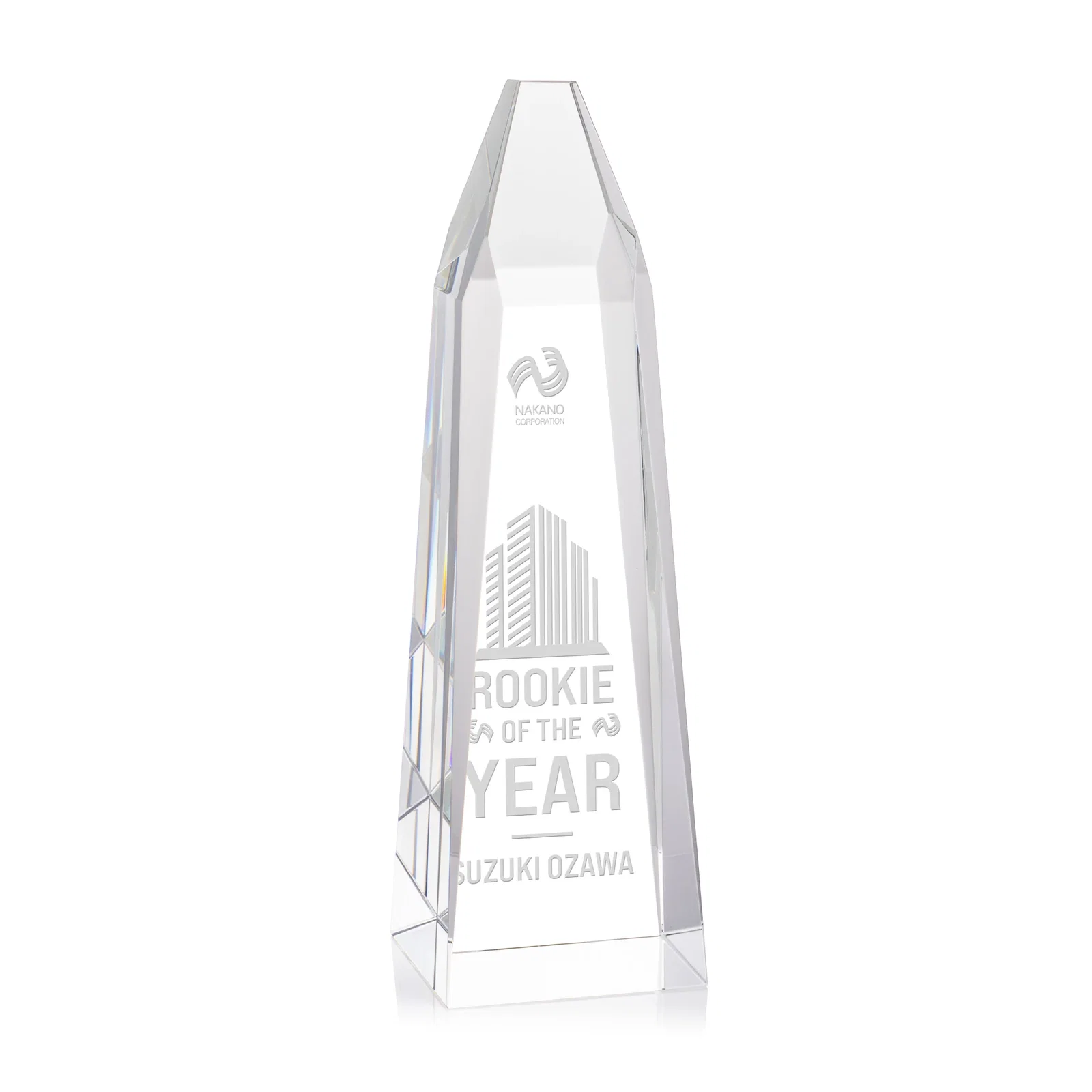 Heritage Obelisk Award — view 3