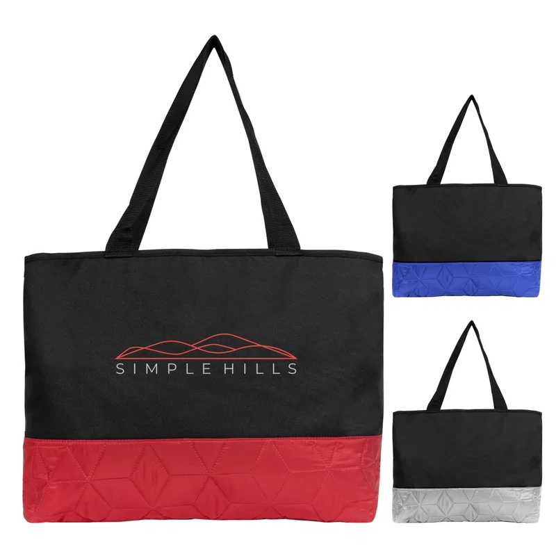 Personalized Heritage Quilted Tote Bag