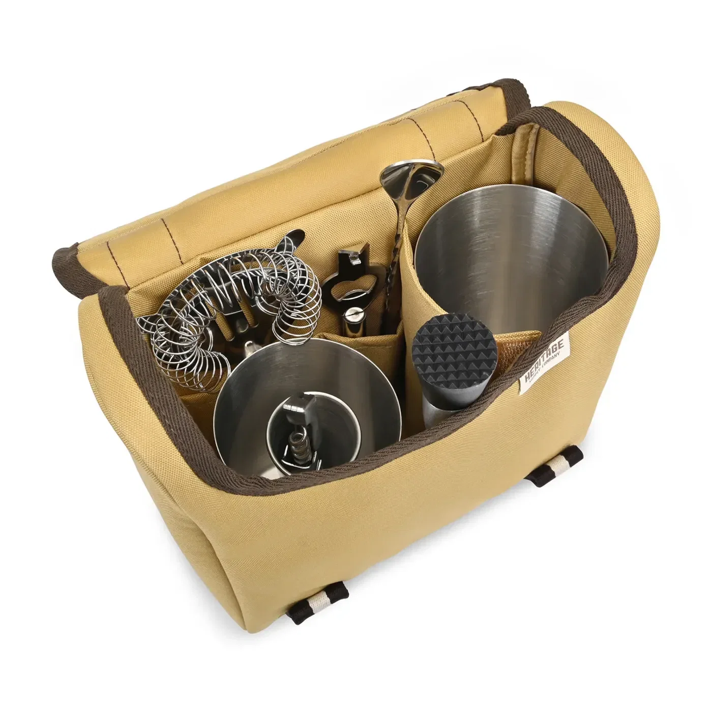 Heritage Supply Traveling Mixologist Tote Kit — view 2