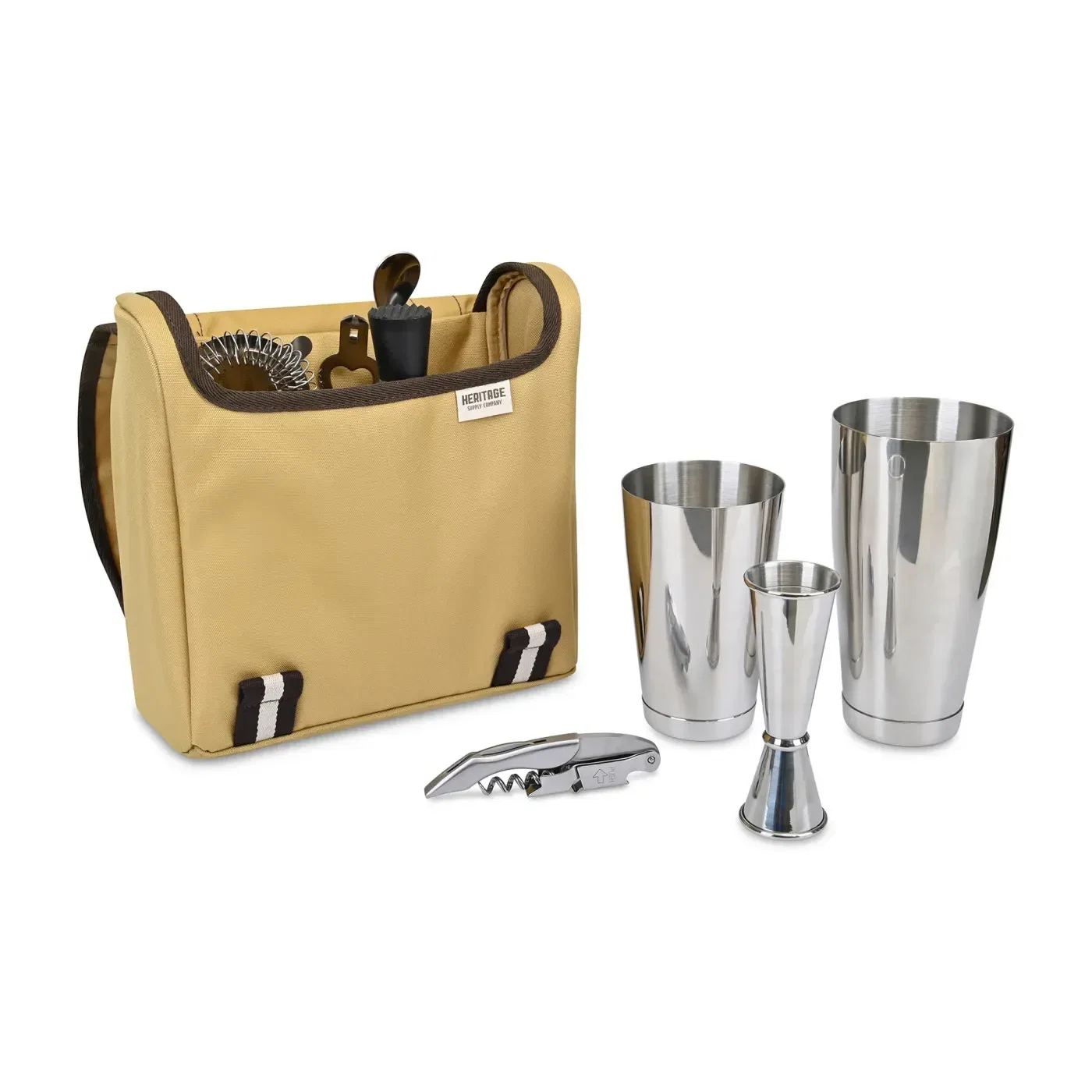 Heritage Supply Traveling Mixologist Tote Kit — view 4