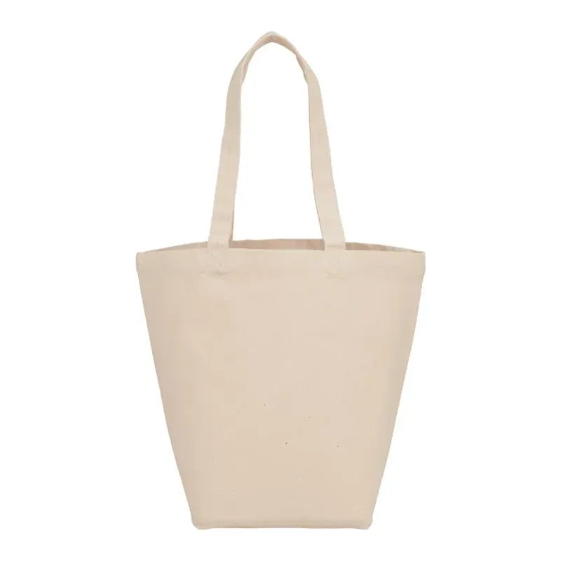 Herringbone 7oz Cotton Canvas Grocery Tote — view 4