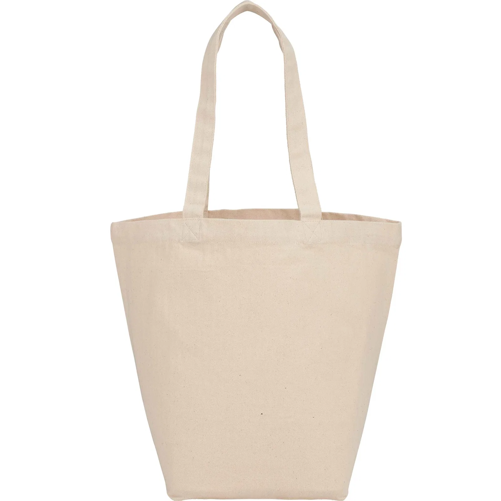 Herringbone 7oz Cotton Canvas Grocery Tote — view 9