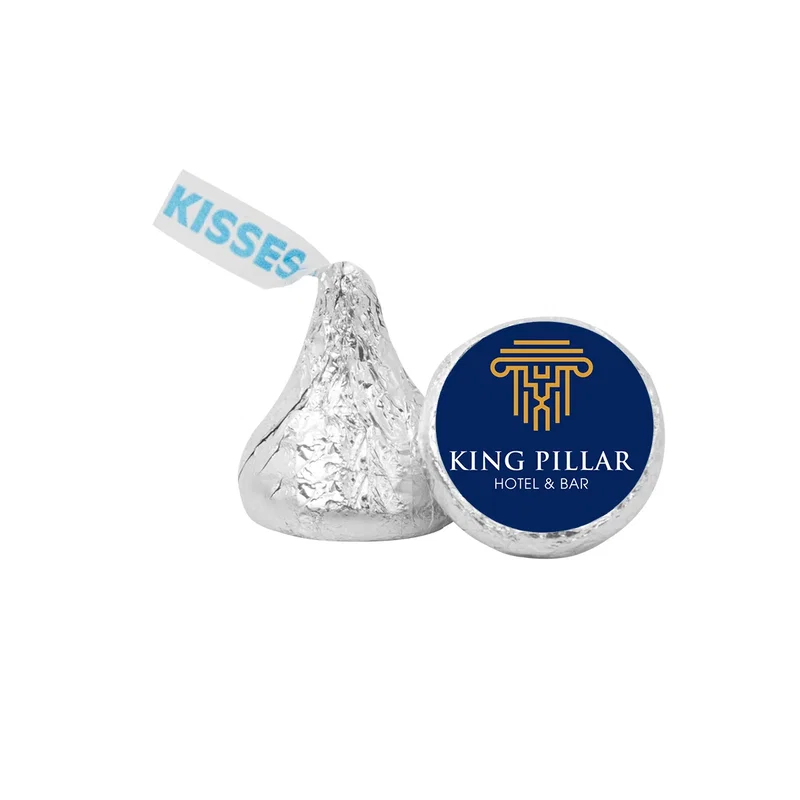 Group of foil chocolates arranged for a candy dish