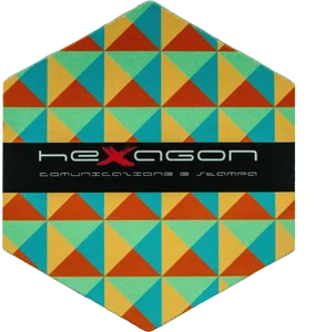 Personalized Logo Hexagon Mouse Pad