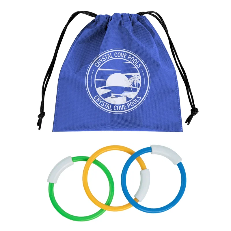 Royal blue bag option viewed from the front