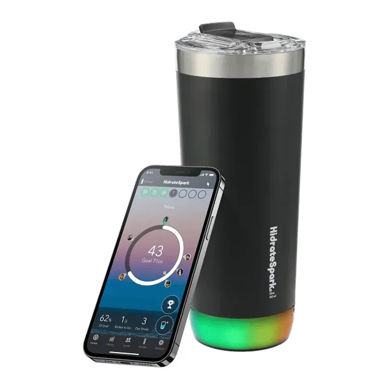 Custom HidrateSpark PRO Tumbler (20oz) — view 2