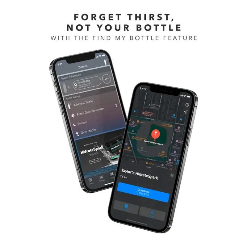 Custom HidrateSpark PRO Tumbler (20oz) — view 4