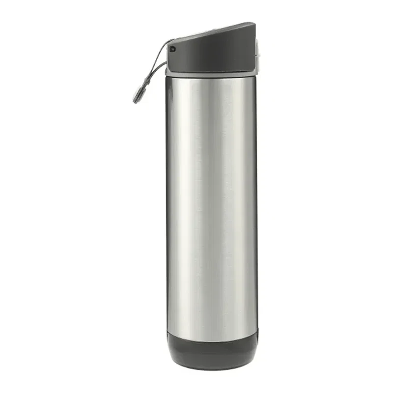 Personalized HidrateSpark Steel Smart Water Bottle - 17oz (LED Sensor Chug Lid) — view 1
