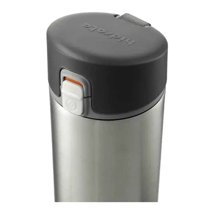 Personalized HidrateSpark Steel Smart Water Bottle - 17oz (LED Sensor Chug Lid) — view 2