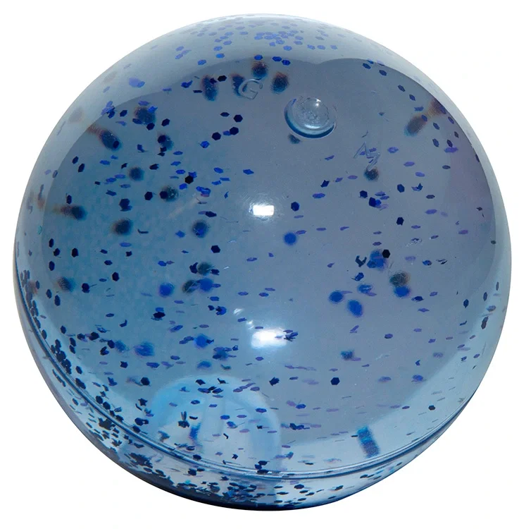 High Bounce Colorful Glitter Ball (Red, Blue, Gold) — view 5