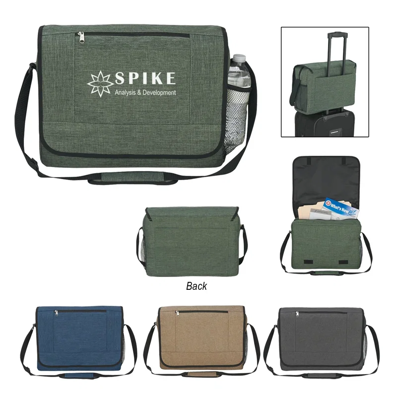 Personalized High Line Messenger Bag — view 8