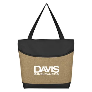 Custom High Line Two-Tone Tote Bag