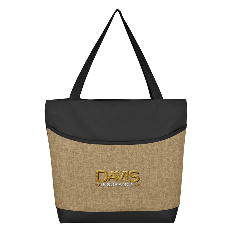 Custom High Line Two-Tone Tote Bag — view 2