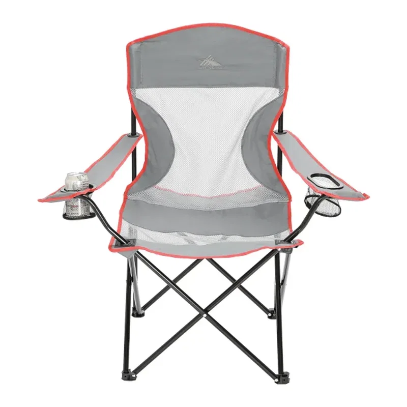 Custom High Sierra Camping Chair with Mesh Fabric (Supports up to 300lb) — view 2