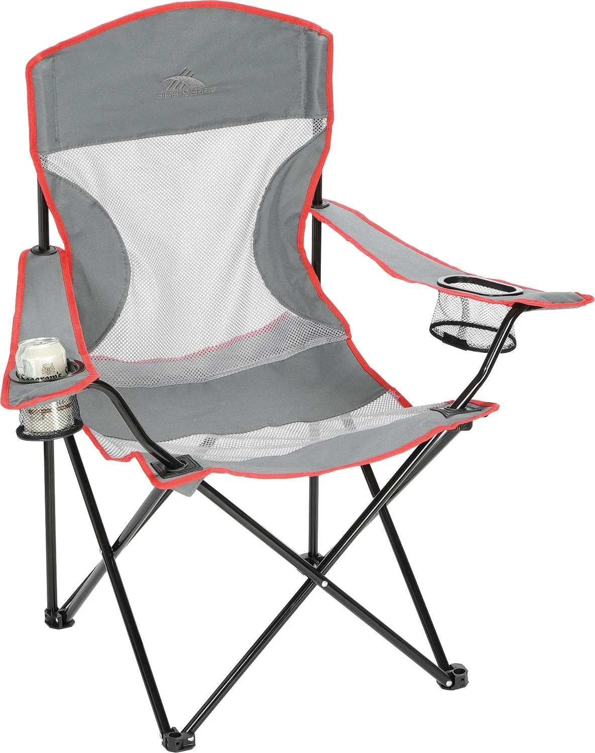 Custom High Sierra Camping Chair with Mesh Fabric (Supports up to 300lb) — view 8