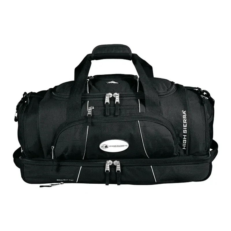 Custom High Sierra® Colossus Drop Bottom Duffle Bag (26")