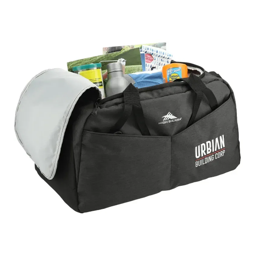 Custom High Sierra Forester RPET Duffle Bag - 22" — view 7