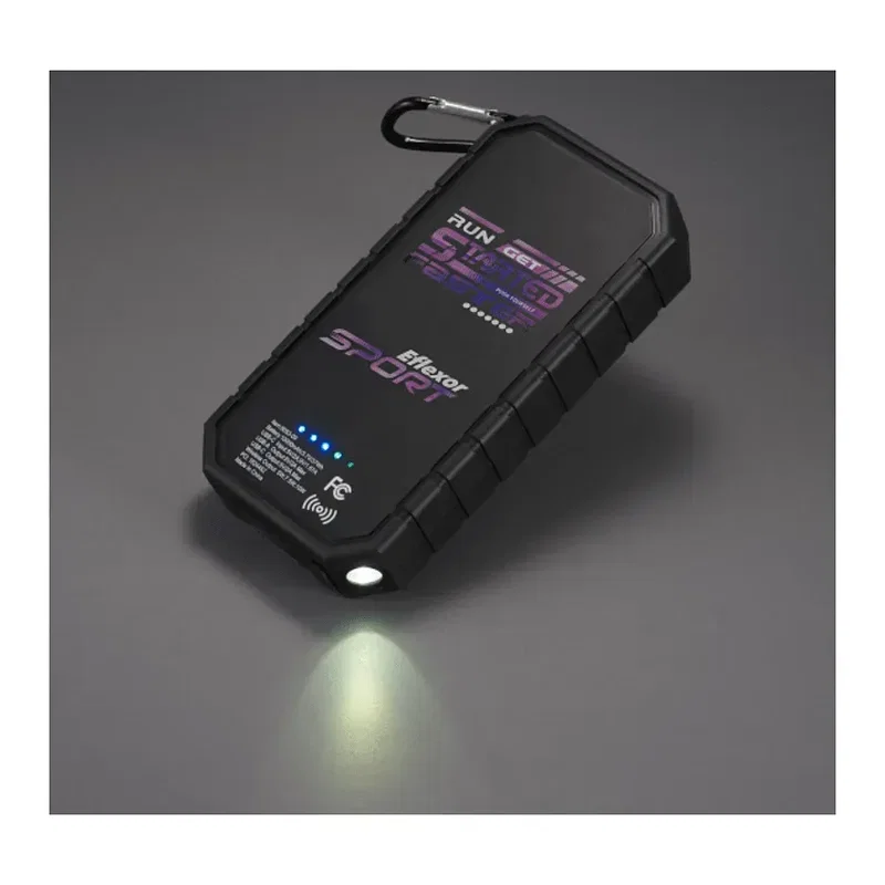 Branded High Sierra Solar Fast Wireless Power Bank (10000 mAh) — view 12