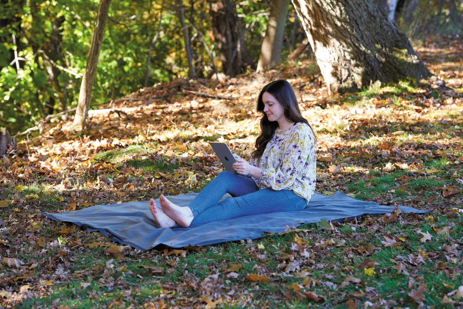 Custom High Sierra Picnic Blanket - Oversized — view 8