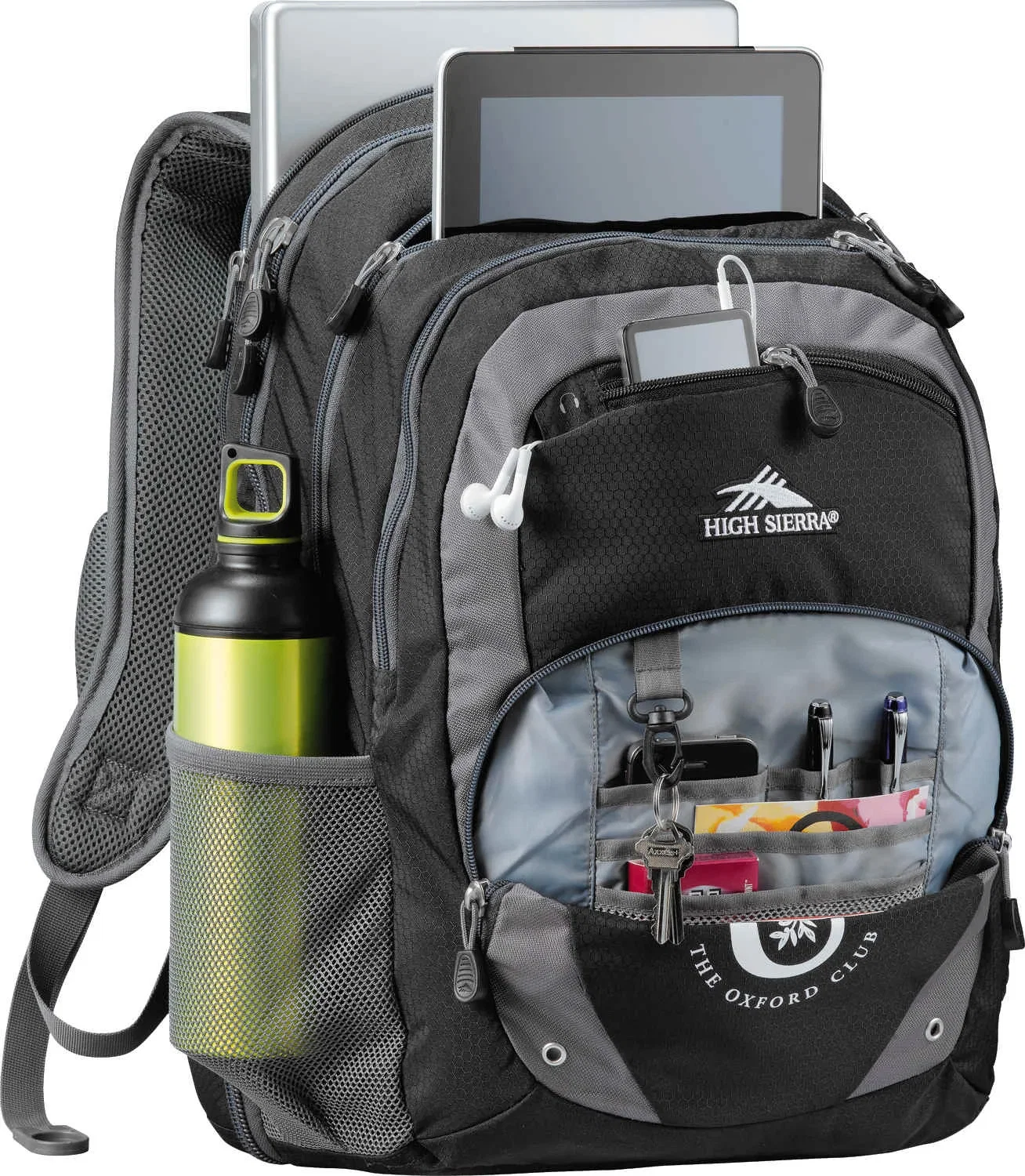 High Sierra Overtime Fly-By 17" Computer Backpack — view 7