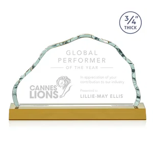 Starfire Crystal Open-Frame Iceberg Award