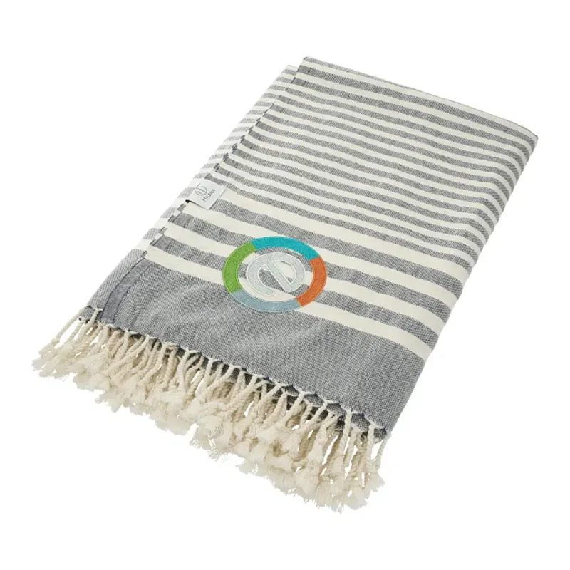 Personalized Hilana Upcycled Fethiye Throw Blanket — view 10