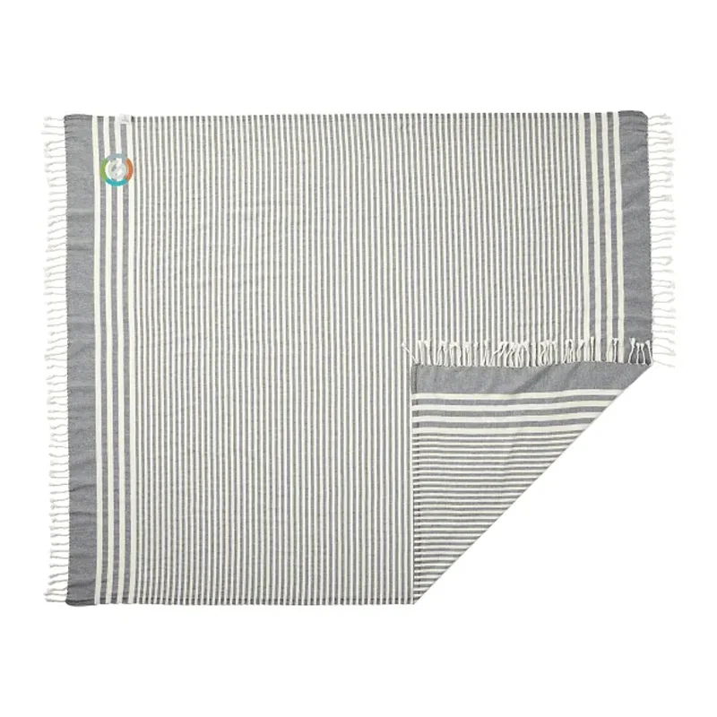 Personalized Hilana Upcycled Fethiye Throw Blanket — view 11