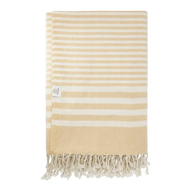 Personalized Hilana Upcycled Fethiye Throw Blanket — view 3