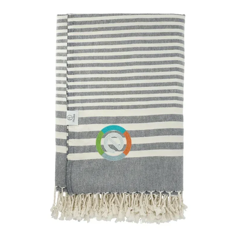 Personalized Hilana Upcycled Fethiye Throw Blanket — view 6