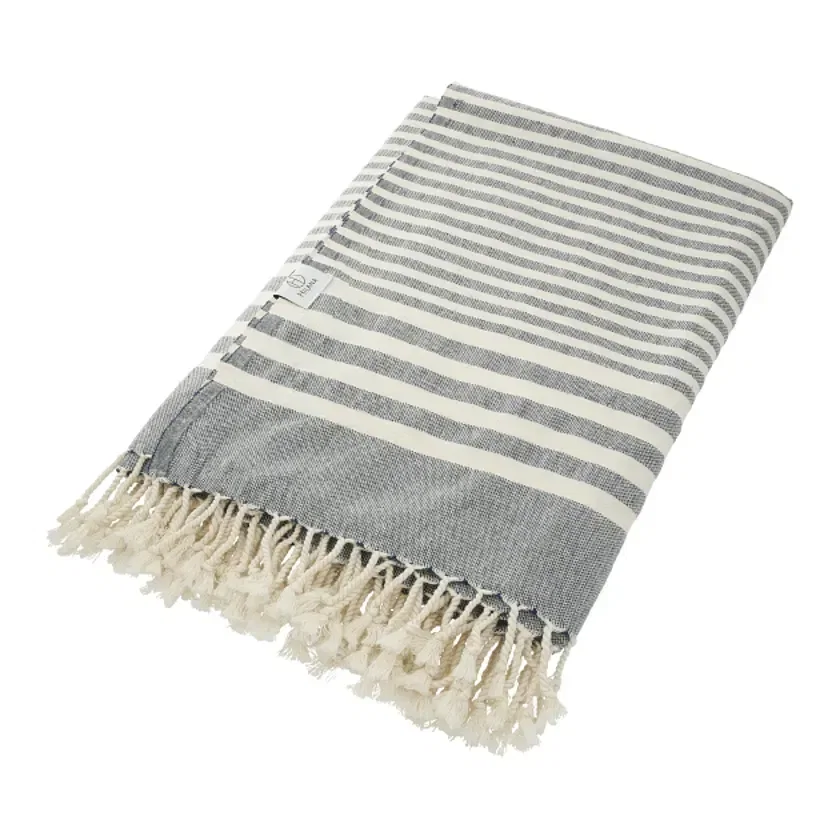 Personalized Hilana Upcycled Fethiye Throw Blanket — view 7