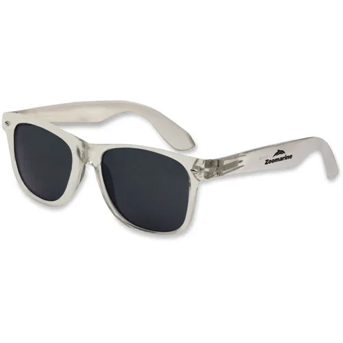 Hipster value sunglasses front-facing view with gray tinted lenses