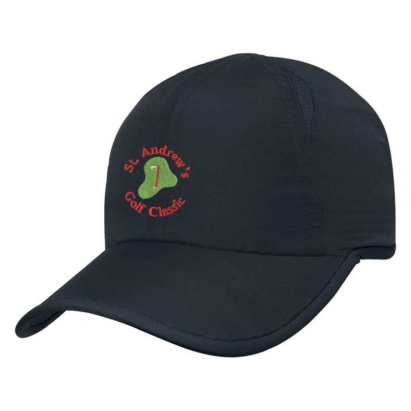 Imprinted Hit-Dry Contrasting Cap — view 3
