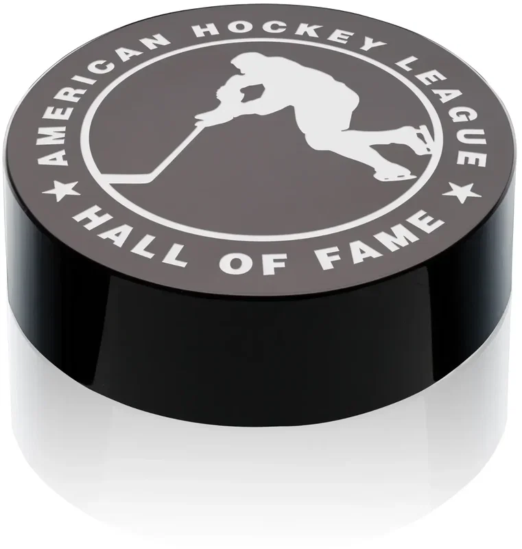Hockey Puck Award on Base — view 2