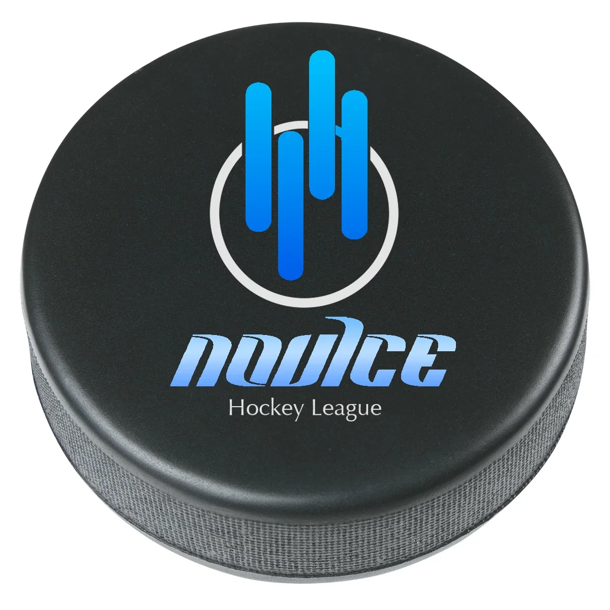 Side profile of the foam disc and its one inch thickness